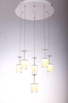 2013 new design light wine cup pendant led lights
