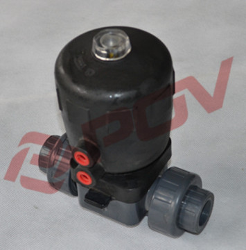flanged upvc diaphram regulating valve with solenoid valve