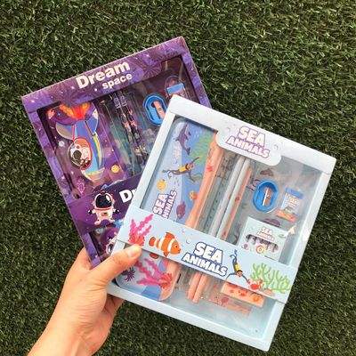 Regalo de regreso al conjunto de papelería de la escuela gift back to school stationery set