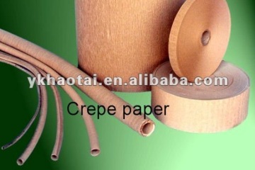 Insulation crepe paper