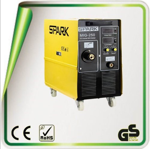 Best Selling IGBT Technology Inverter DC/AC welder SPARK Portable MIG-250Y Welding Equipment