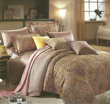 300T Pure Cotton Rective Printed Bed Linen