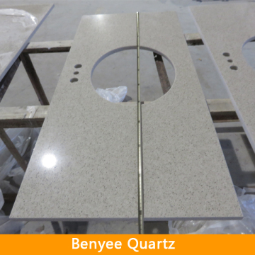 22"x25" custom size quartz stone type vanity tops