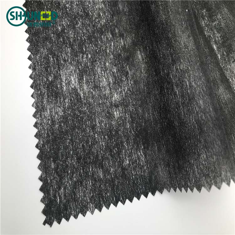 Good quality eco-friendly nonwoven fusible Interlining chemical bond nonwoven polyester fabric interlining for garment