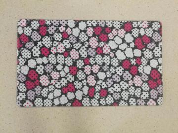 The digital print floor mat