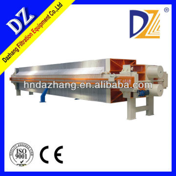 Dazhang Good Price Hydraulic Membrane Filter Press Machine For Coal Dressing