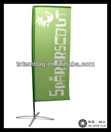 100% Polyester Square Shaped Beach Flag