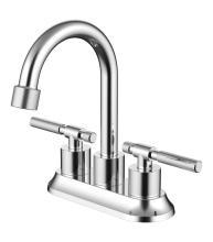 Dual Handles Bathroom Basin Mixer