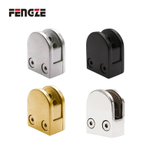 Half-round 0 Degree Fixed Glass Clamp