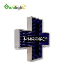 Double Sided Green LED Pharmacy Sign with RF Communication