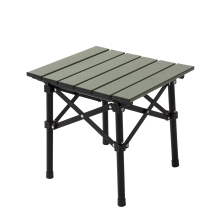 Portable Folding Camping Table, Ultralight Aluminum Folding Table, Small Table for Garden, Hiking, Camping