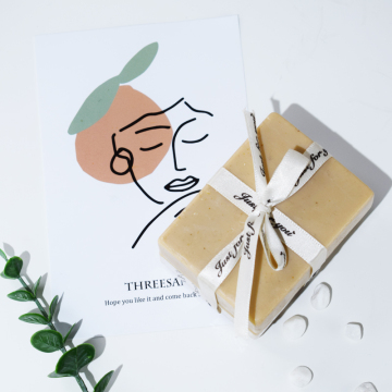 Natural Oat Extract Goat Milk Face Body Soap