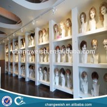 pop wooden fake hair display shelf