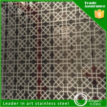 Best price etched finish stainless steel sheet 201 for bathroom mirrors