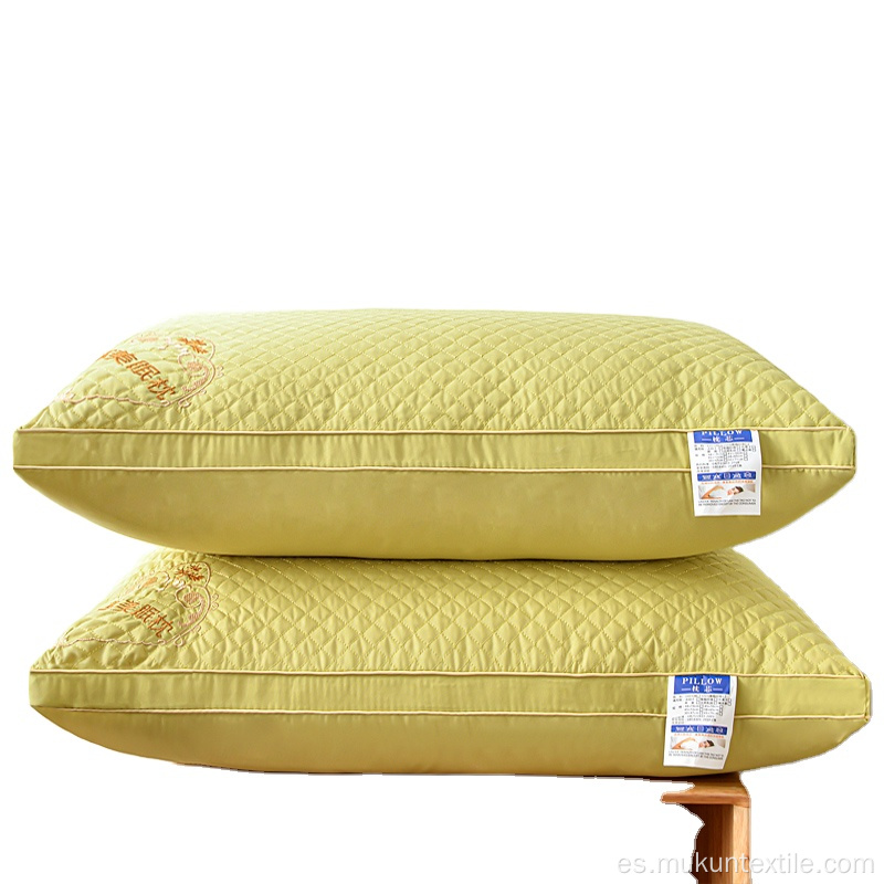 Resto de almohada acolchado amarillo