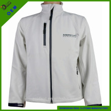Men's top quality softshell stand-up collar fashion jackets with zipped pockets