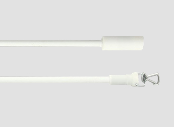 Curtain metal draw rod