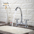 Dual Handle Faucet Brass Basin Faucet