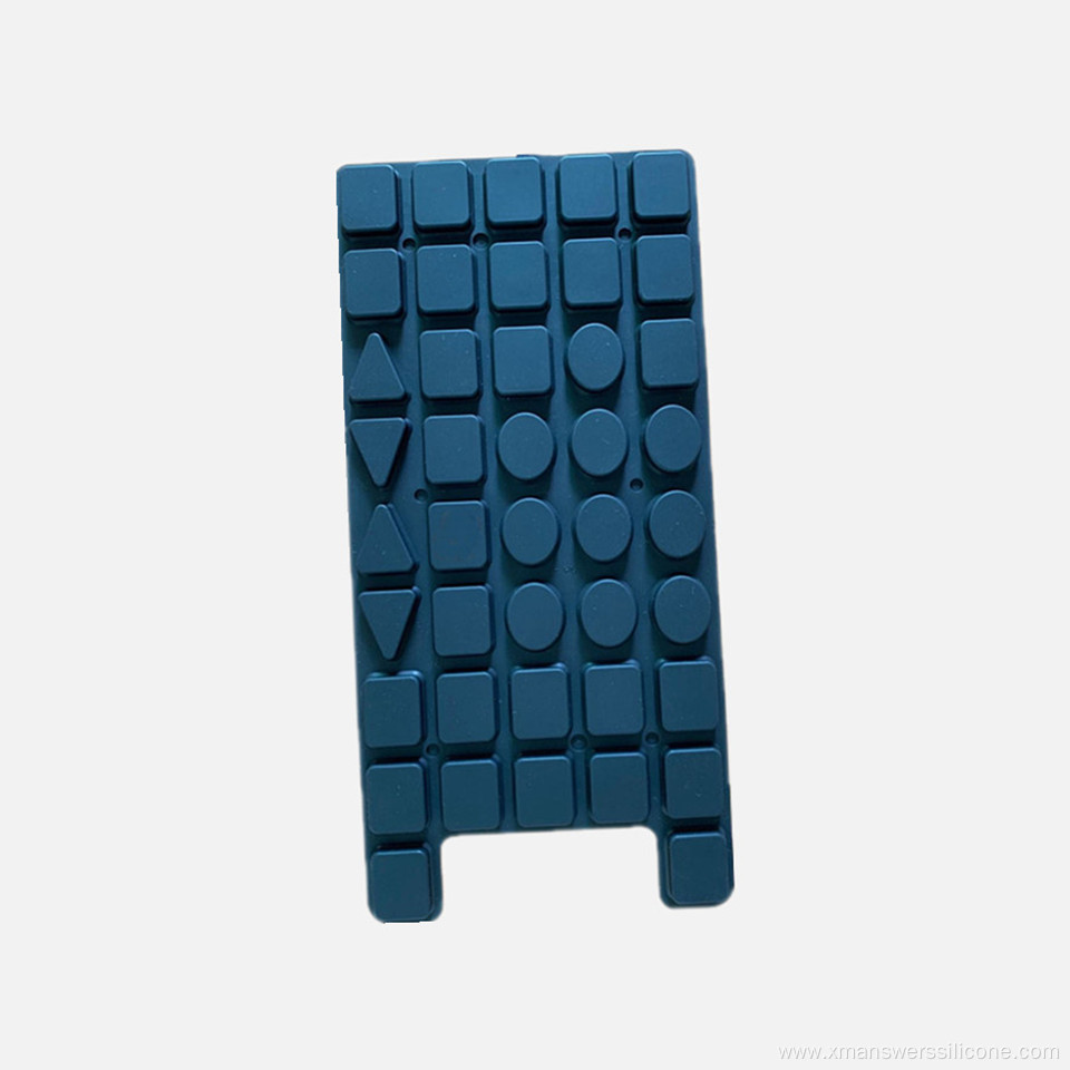 Custom Epoxy Dripping POS Silicone Rubber Membrane Keypad