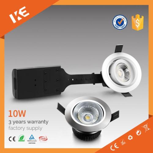 high lumen 4.5w 6.5w 10w led downlights price