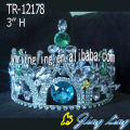 Tiara personalizada del desfile de diamantes de imitación