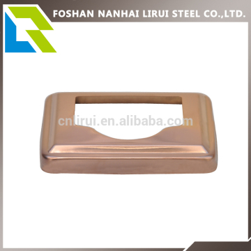 Colored base cover for balustrade ornament