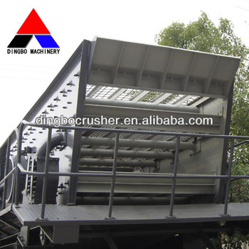 Round Vibrating Screen used in stone crusher production line