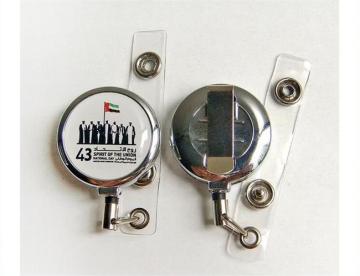 32mm Plastic Retractable Id Badge Holder