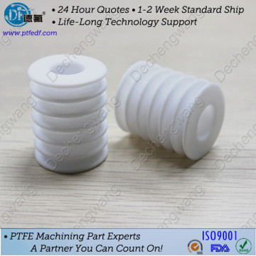 Hot sale custom cnc ptfe machine part