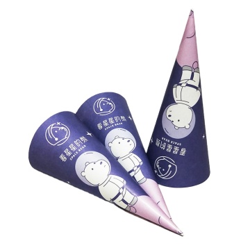 Custom Logo Cheap Cones: Promotional Pre Rolled Paper Cones for Ice Cream
