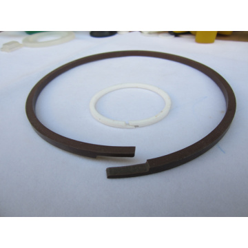 Anel de nylon plástico do desgaste do Teflon do anel de apoio de PTFE