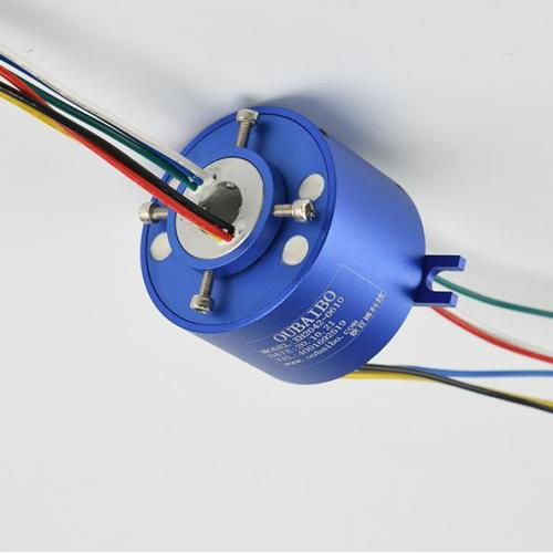 Gigabit Ethernet Through Hole Slip Ring Without Interference