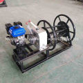 Motorised Cable Wire Take-up Winch Machine