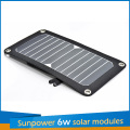 2016 Sunpower Portable Solar 6W Charger Panel Kit