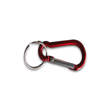 Hook Carabiner Keychain with Anti-corrosion Feature, Suitable for Outdoor Sports, Made of IronNew