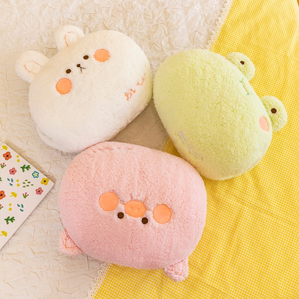 Cute plush animal pillow