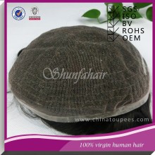 human hair full lace mens toupee /hair loss treatment/full swiss lace human hair mens toupee