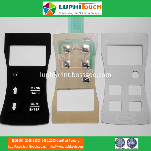 Handheld Device Rubber Keypad Switch