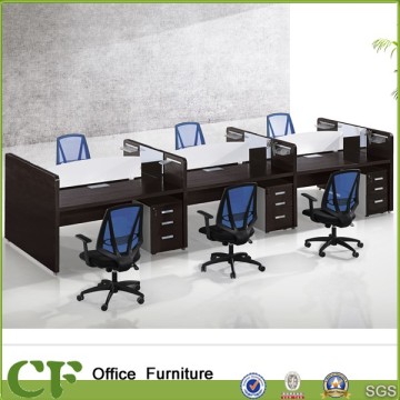 Walnut CF-P03403 Italian modular office partition for sale