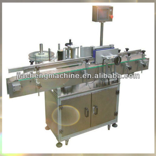 plastic bottle sticker label dispenser from jiacheng packaging machinery manufacturer