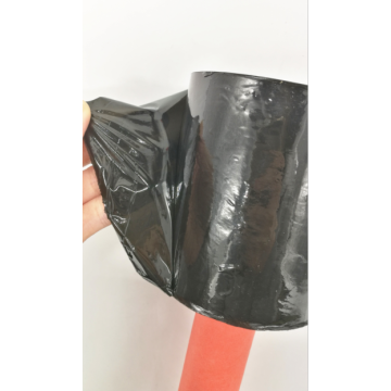 Hot menjual red handle black stretch film