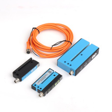 UFN3/WFS3/WF2 Color Code Sensor - U-Shaped Photoelectric Sensor with 2m Wire for Label Recognition