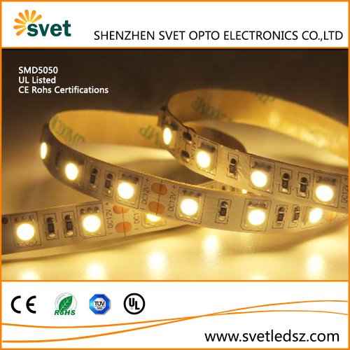 LED Cove Lighting Warm White 3000K LED Strip 5050 1000 Lumen 30 LED 10mm IP20