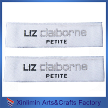 2016 High quality woven blank fabric labels