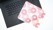 promotional gift microfiber silicon dots cloth