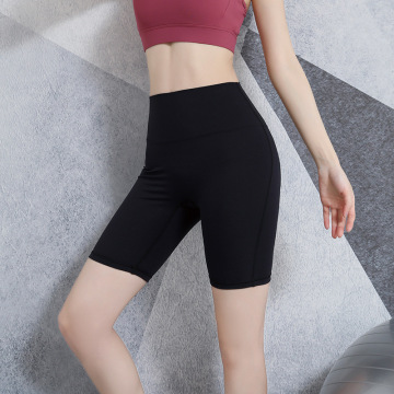 Frauen Yoga Shorts Bauch Kontrolle