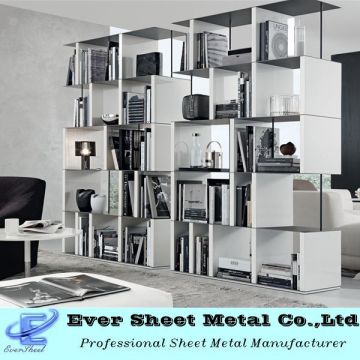 OEM customized made sheet metal fabrication bookcase book shelf