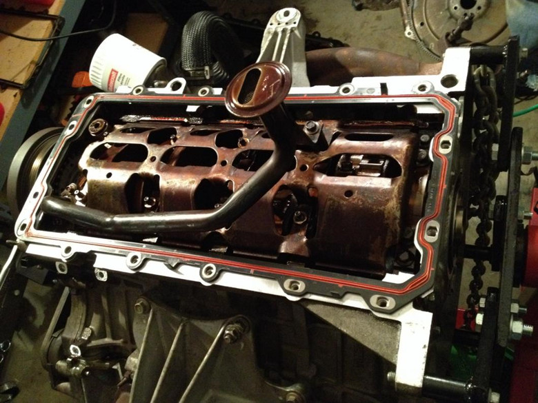 Ford Oil Pan Gasket install