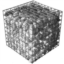Patio enclosures Galfan welded wire mesh gabion basket