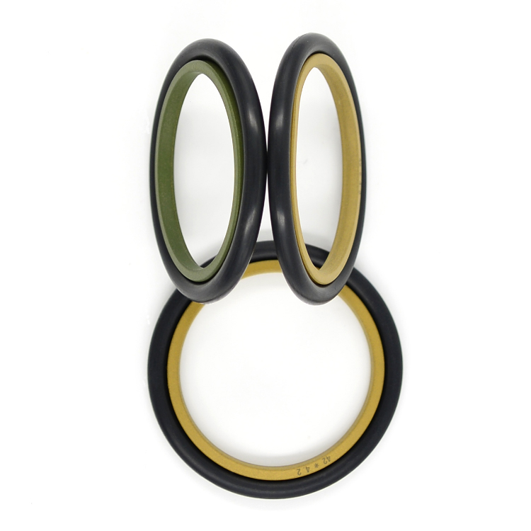 China Manufacture Rod Seal Rubber NBR PTFE HBTS GSJ STD Seal Step Seal For Hydraulic Buffer